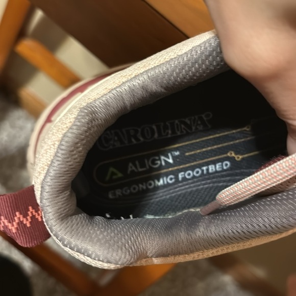 Women's Pink and Purple Carolina Steel Toe Sneaker - Picture 6 of 7